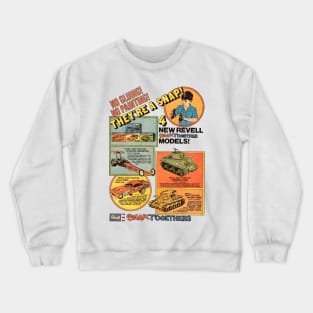 No Gluing No Painting They are a Snap Together Crewneck Sweatshirt